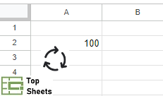 Accédez à votre feuille de calcul et insérez une image