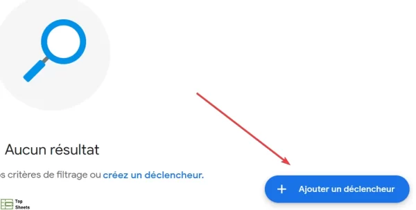 Ajouter un déclencheur