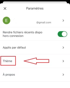 Changer le thème de Google Sheets sur votre smartphone