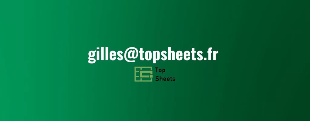 email de contact TopSheets.fr