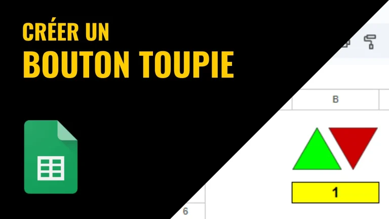 Créer un bouton toupie